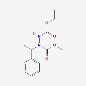 1-Methyl-4-ethyl-2-(alpha-methylbenzyl)bicarbamate