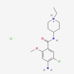 4-Amino-5-chloro-N-(1-ethyl-4-piperidinyl)-2-methoxybenzamide hydrochloride