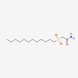 Acetamide, 2-(dodecylsulfonyl)-