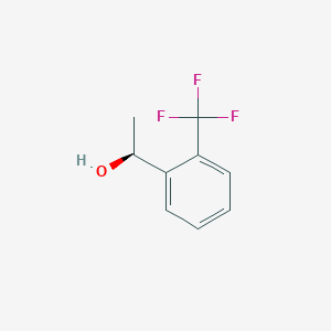 molecular formula C9H9F3O B137757 (S)-1-(2-(三氟甲基)苯基)乙醇 CAS No. 127852-27-1