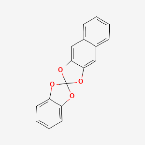 Spiro(1,3-benzodioxole-2,2'-naphtho(2,3-d)(1,3)dioxole)