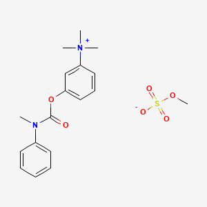 AMMONIUM, (m-HYDROXYPHENYL)TRIMETHYL-, METHYLSULFATE, METHYLPHENYLCARBAMATE