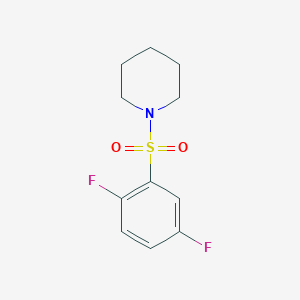 1-[(2,5-difluorophenyl)sulfonyl]Piperidine