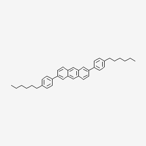 2,6-Bis(4-hexylphenyl)anthracene