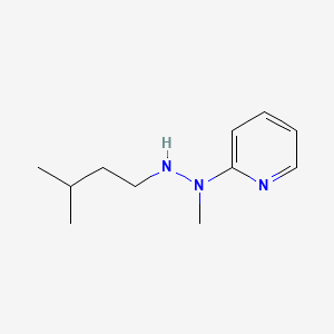 2-(2-Isopentyl-1-methylhydrazino)pyridine