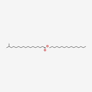 molecular formula C34H68O2 B13776003 Hexadecyl 16-methylheptadecanoate CAS No. 93919-02-9