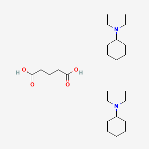 Bis(cyclohexyldiethylammonium) glutarate