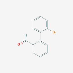 molecular formula C13H9BrO B13776077 2'-Bromobiphenyl-2-Carboxaldehyde 