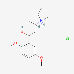 3-Diethylamino-1-(2,5-dimethoxyphenyl)-1-butanol hydrochloride