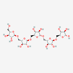 molecular formula C25H42O21 B1377623 阿拉伯五糖 CAS No. 190852-25-6