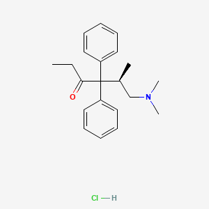 d-6-Dimethylamino-4,4-diphenyl-5-methyl-3-hexanone hydrochloride