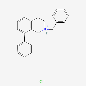 1,2,3,4-Tetrahydro-2-benzyl-8-phenylisoquinoline hydrochloride