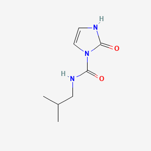 N-(2-Methylpropyl)-2-oxo-3H-imidazole-1-carboxamide