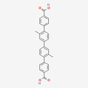 4-[4-[4-(4-carboxyphenyl)-3-methylphenyl]-2-methylphenyl]benzoic acid