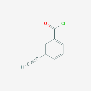 B137768 3-Ethynylbenzoyl chloride CAS No. 143587-37-5