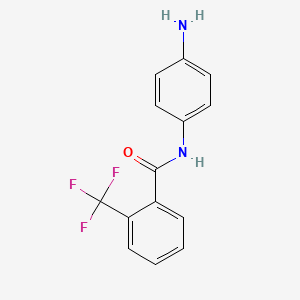 N-(4-Aminophenyl)-2-(trifluoromethyl)benzamide