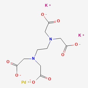 Palladate(2-), [[N,N'-1,2-ethanediylbis[N-[(carboxy-kappaO)methyl]glycinato-kappaN,kappaO]](4-)]-, dipotassium, (SP-4-2)-