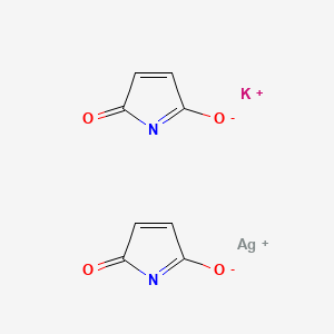 potassium;silver;5-oxopyrrol-2-olate