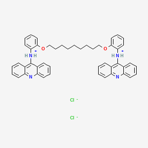 9,9'-Nonamethylenedioxybis(o-phenyleneimino)bisacridine dihydrochloride