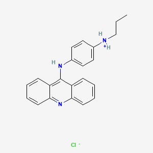 9-(p-(Propylamino)anilino)acridine hydrochloride