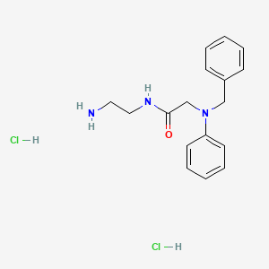 N-(2-Aminoethyl)-2-(benzylphenylamino)acetamide Dihydrochloride