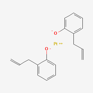 Platinum, bis(2-((2,3-eta)-2-propenyl)phenolato-O)-