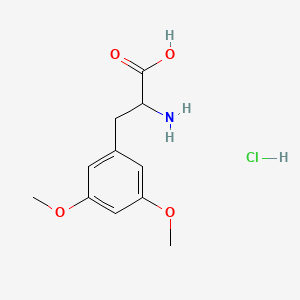 B1377755 2-Amino-3-(3,5-dimethoxyphenyl)propanoic acid hydrochloride CAS No. 1142-02-5