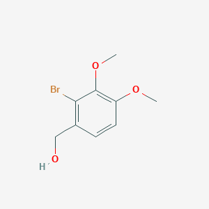 B137780 (2-Bromo-3,4-dimethoxyphenyl)methanol CAS No. 72912-38-0