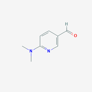 molecular formula C8H10N2O B137783 6-(二甲氨基)烟酰醛 CAS No. 149805-92-5
