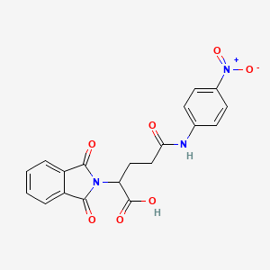 4'-Nitro-2-phthalimidoglutaranilic acid