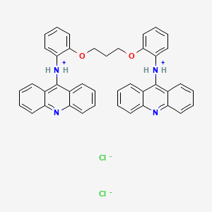 9,9'-Trimethylenedioxybis(o-phenyleneimino)bisacridine dihydrochloride