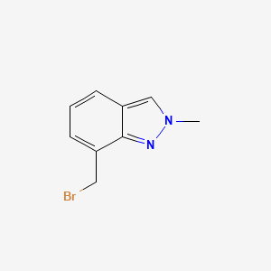molecular formula C9H9BrN2 B1377870 7-Bromomethyl-2-methylindazole CAS No. 1363380-76-0