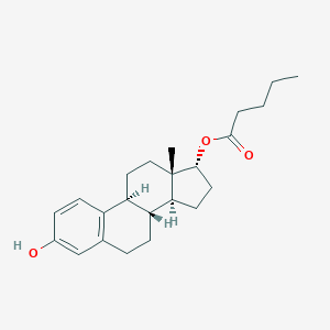 molecular formula C23H32O3 B137788 17α-雌二醇 17-戊酸酯 CAS No. 182624-54-0