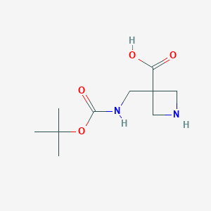 3-(Boc-aminomethyl)azetidine-3-carboxylic acid