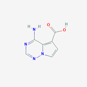 4-Aminopyrrolo[2,1-F][1,2,4]triazine-5-carboxylic acid