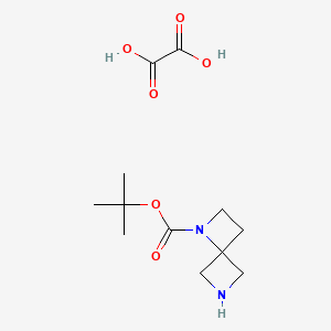 Tert-butyl 1,6-diazaspiro[3.3]heptane-1-carboxylate oxalate