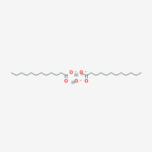 Aluminum, bis(dodecanoato-kappaO)hydroxy-