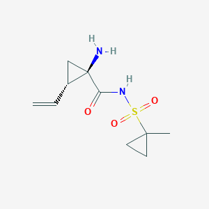 (1R,2S)-1-Amino-2-ethenyl-N-[(1-methylcyclopropyl)sulfonyl]-cyclopropanecarboxamide