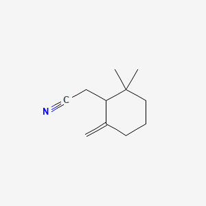 2,2-Dimethyl-6-methylenecyclohexaneacetonitrile