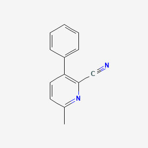 6-Methyl-3-phenylpyridine-2-carbonitrile