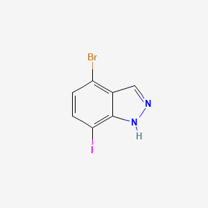 4-Bromo-7-iodo-1H-indazole