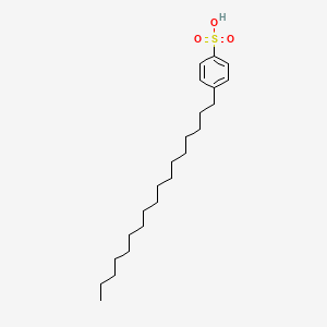 Benzenesulfonic acid, heptadecyl-