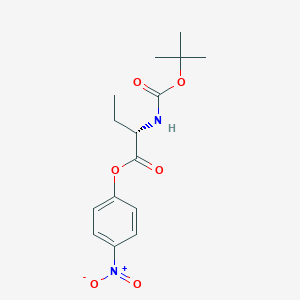 molecular formula C15H20N2O6 B1377936 Boc-abu-onp CAS No. 67708-97-8
