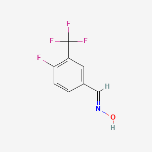 4-Fluoro-3-(trifluoromethyl)benzaldehyde oxime