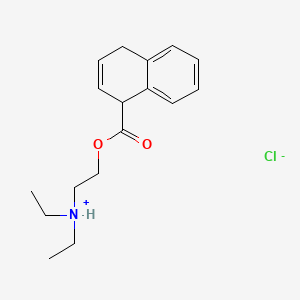 2-(1,4-dihydronaphthalene-1-carbonyloxy)ethyl-diethylazanium;chloride