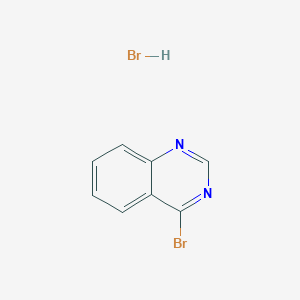 molecular formula C8H6Br2N2 B1377962 4-Bromo-quinazoline hydrobromide CAS No. 1373223-20-1