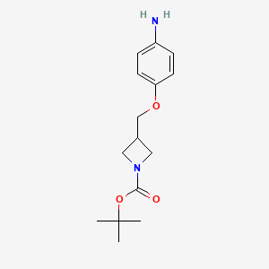Tert-butyl 3-(4-aminophenoxymethyl)azetidine-1-carboxylate