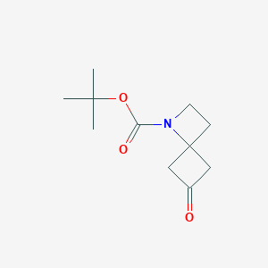 molecular formula C11H17NO3 B1377981 Tert-butyl 6-oxo-1-azaspiro[3.3]heptane-1-carboxylate CAS No. 1363380-93-1