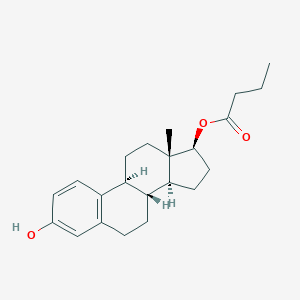 molecular formula C22H30O3 B137801 雌二醇 17-丁酸酯 CAS No. 18069-79-9