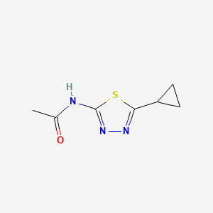 Acetamide,N-(5-cyclopropyl-1,3,4-thiadiazol-2-YL)-